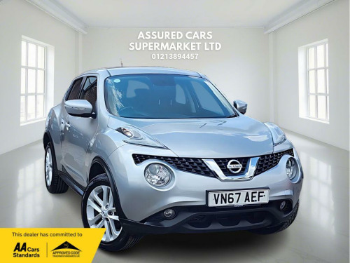 Nissan Juke  1.6 Acenta SUV 5dr Petrol XTRON Euro 6 (117 ps) Auto_Low Miles_1.6L_Petrol_