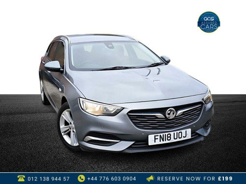 Vauxhall Insignia Sports Tourer 1.6 TECH LINE NAV ECOTEC 5d 108 BHP Sat Nav_Part Leather_Estate_Ulez