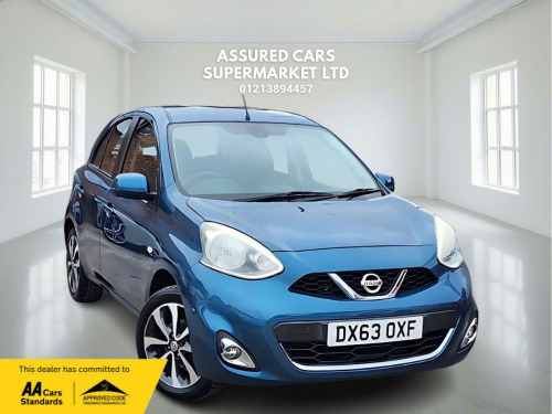 Nissan Micra  1.2 Tekna Hatchback 5dr Petrol Manual Euro 5 (80 ps) £35 Tax_Low Insurance_
