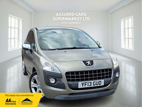 Peugeot 3008 Crossover  1.6 e-HDi Active SUV 5dr Diesel EGC Euro 5 (s/s) (115 ps) Auto_£20 Tax_Low 