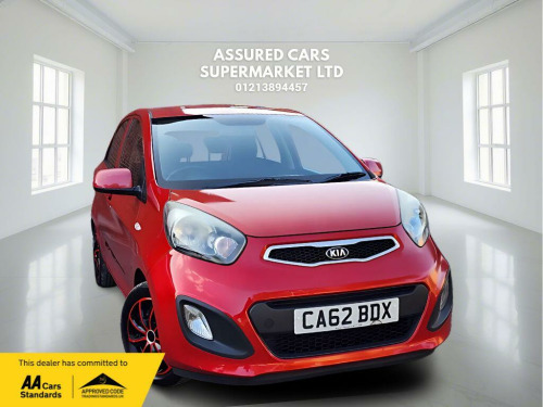 Kia Picanto  1.0 1 Air Hatchback 5dr Petrol Manual Euro 5 (68 bhp) £20 Tax_Low Miles_Lon