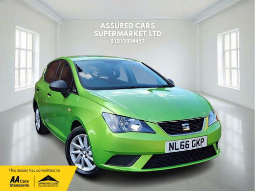 SEAT Ibiza  1.0 SOL Hatchback 5dr Petrol Manual Euro 6 (75 ps) £35 Tax_Low Mile_Low Ins