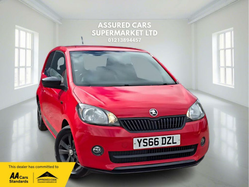 Skoda Citigo  1.0 MPI Monte Carlo Hatchback 3dr Petrol Manual Euro 6 (60 ps) £20 Tax_Sat