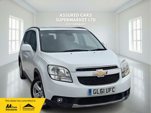 Chevrolet Orlando 2.0 VCDi LTZ MPV 5dr Diesel Auto Euro 5 (163 ps) Auto_7 Seats_2.0L_Diesel_M
