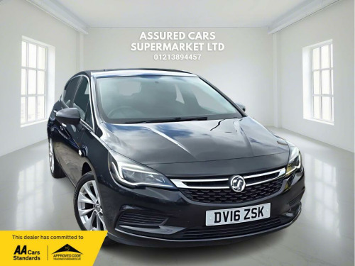 Vauxhall Astra  1.4i Turbo Design Hatchback 5dr Petrol Manual Euro 6 (125 ps) Low Miles_Low 
