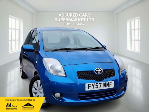 Toyota Yaris  1.3 T3 Hatchback 3dr Petrol Multimode (136 g/km, 85 bhp) Auto_Low Miles_1.3