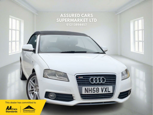 Audi A3 Cabriolet 1.8 TFSI S line Convertible 2dr Petrol Manual Euro 4 (160 ps) Convertib_Lon
