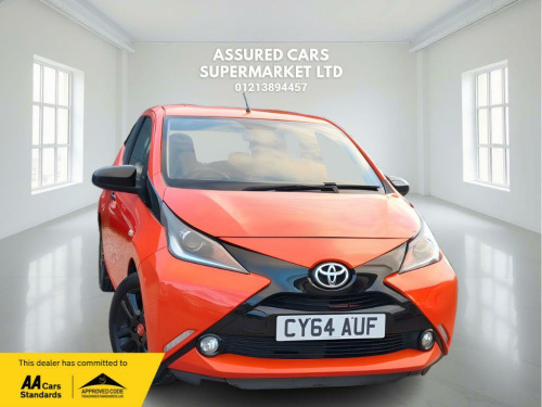 Toyota AYGO  1.0 VVT-i x-cite Hatchback 5dr Petrol x-shift Euro 5 Euro 5 (68 ps) Auto_£2
