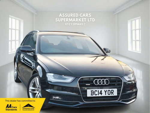 Audi A4 Avant  AVANT T QUATTRO S LINE 2014_Sat Nav_Reverse Camera_2L_Ulez 