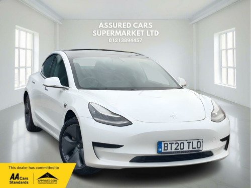 Tesla Model 3  Standard Range Plus Saloon 4dr Electric Auto RWD (241 bhp) Tesla3_Auto_Elec 