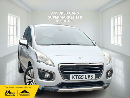 Peugeot 3008 Crossover  1.6 HDi Active SUV 5dr Diesel ETG Euro 5 (s/s) (115 ps) Auto_£20 Tax aYear_ 