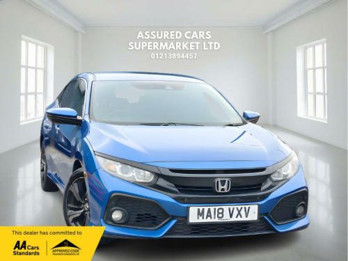 Honda Civic  1.0 VTEC Turbo SR Hatchback 5dr Petrol CVT Euro 6 (s/s) (126 ps) Auto_1.0_P 