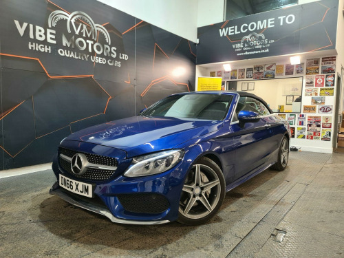 Mercedes-Benz C-Class 2.1 C220d AMG Line (Premium Plus) Cabriolet G-Tronic+ Euro 6 (s/s) 2dr