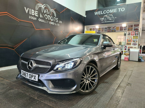 Mercedes-Benz C-Class  2.1 C220d AMG Line Cabriolet G-Tronic+ 4MATIC Euro 6 (s/s) 2dr