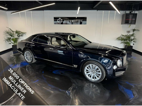 Bentley Mulsanne  6.75 V8 Saloon 4dr Petrol Auto Euro 5 (505 bhp)