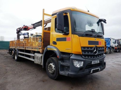Mercedes-Benz Arocs  2527 6x2 Crane Vehicle