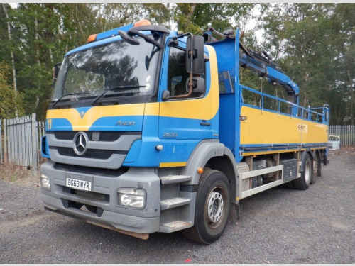 Mercedes-Benz AXOR  2533 6x2 Crane Vehicle