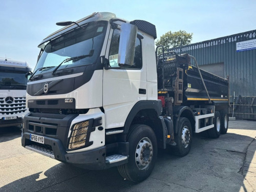Volvo FM  2015 Volvo FMX-420 8x4 Grab Tipper