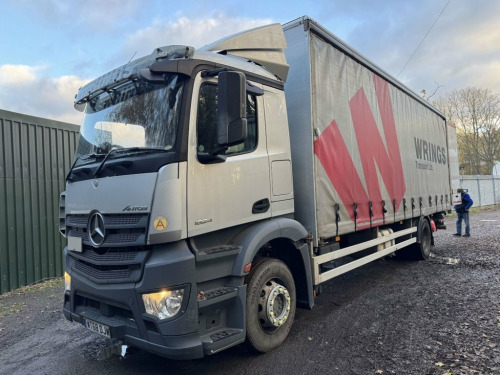 Mercedes-Benz ANTOS  2018 Mercedes Antos 1824 Curtain Side Vehicle 