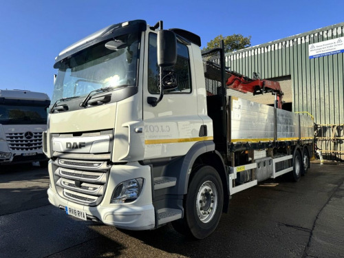 DAF Trucks CF  2018 DAF CF-370 6x2 Crane Vehicle 