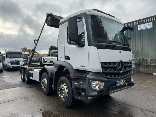 Mercedes-Benz Arocs  2018 Mercedes Arocs 3240 8x4 Hook Loader