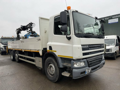 DAF Trucks CF  2012 DAF CF75.310 6x2 Crane Vehicle 