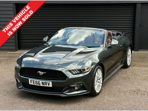Ford Mustang  2.3T EcoBoost Convertible 2dr Petrol Manual Euro 6