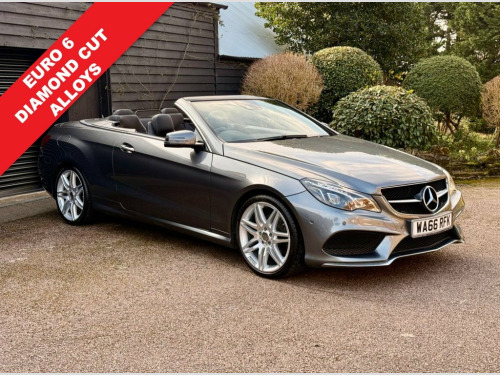 Mercedes-Benz E-Class  2.1 E220d AMG Line Edition Cabriolet 2dr Diesel G-