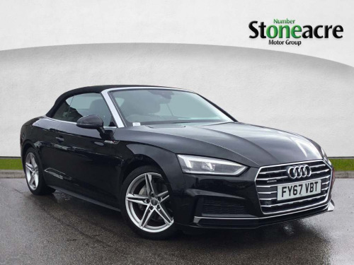 Audi A5  2.0 TDI S line Cabriolet 2dr Diesel S Tronic quattro (s/s) (190 ps)