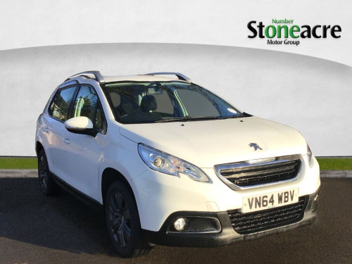 Peugeot 2008 Crossover  1.2 VTi PureTech Active SUV 5dr Petrol Manual (114 g/km, 82 bhp)