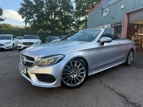 Mercedes-Benz C-Class  2.1 C220d AMG Line Cabriolet G-Tronic+ Euro 6 (s/s) 2dr