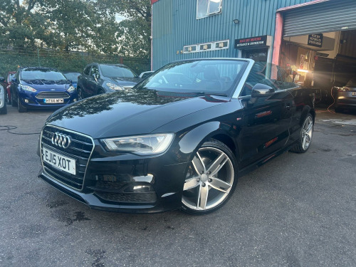 Audi A3 Cabriolet  1.8 TFSI S line S Tronic Euro 6 (s/s) 2dr
