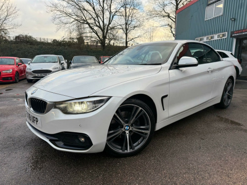 BMW 4 Series  2.0 420d Sport Auto Euro 6 (s/s) 2dr 