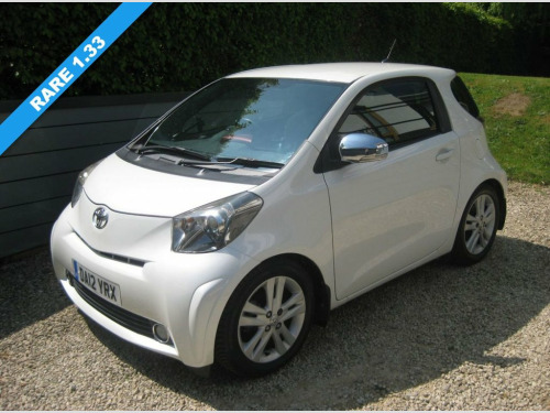 Toyota iQ  1.33 Dual VVT-i 3 Hatchback 3dr Petrol Manual Euro
