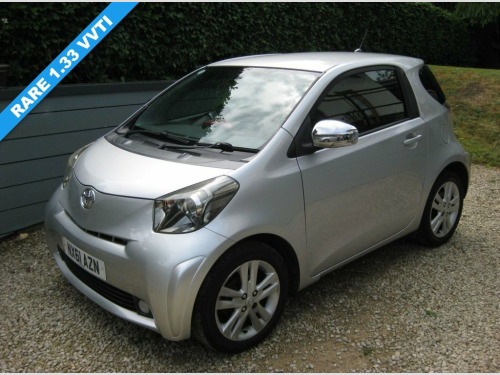 Toyota iQ  1.33 Dual VVT-i 3 Hatchback 3dr Petrol Manual Euro