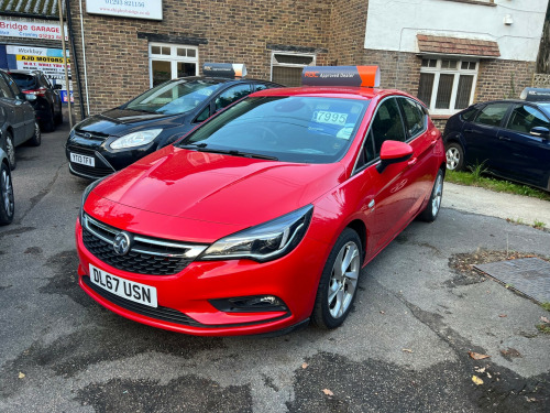 Vauxhall Astra  1.4i Turbo SRi Hatchback 5dr Petrol Manual Euro 6 (150 ps) 