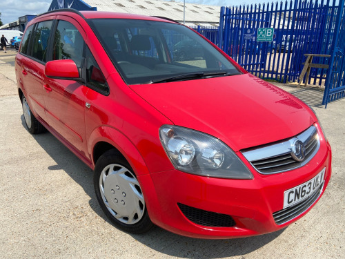 Vauxhall Zafira  1.6 16V Exclusiv MPV 5dr Petrol Manual Euro 5 (115 ps)