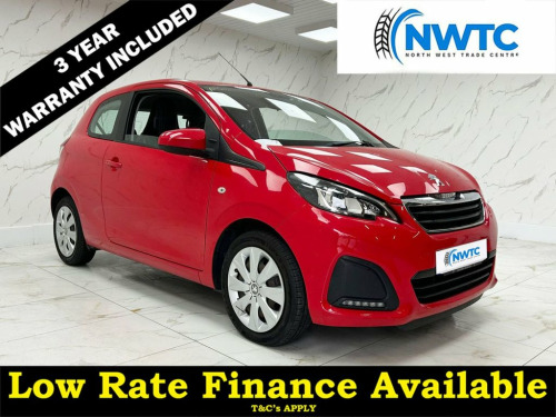 Peugeot 108  1.0 Active Hatchback 3dr Petrol Manual Euro 6 (68 