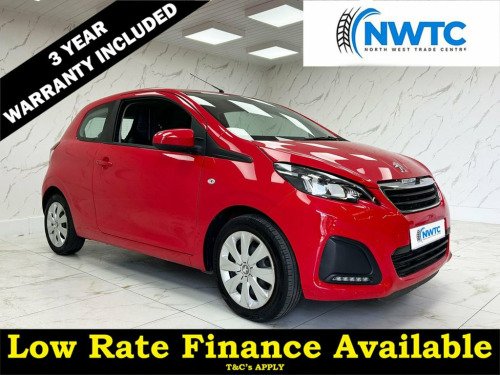 Peugeot 108  1.0 Active Hatchback 3dr Petrol Manual Euro 6 (68 