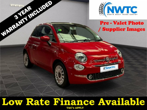 Fiat 500  1.2 Lounge Hatchback 3dr Petrol Manual Euro 6 (s/s