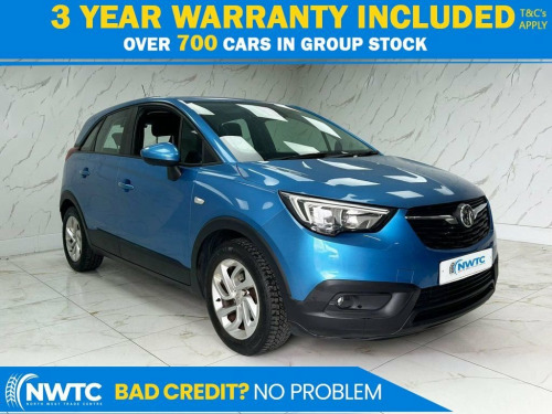 Vauxhall Crossland X  1.2 SE SUV 5dr Petrol Manual Euro 6 (81 ps)