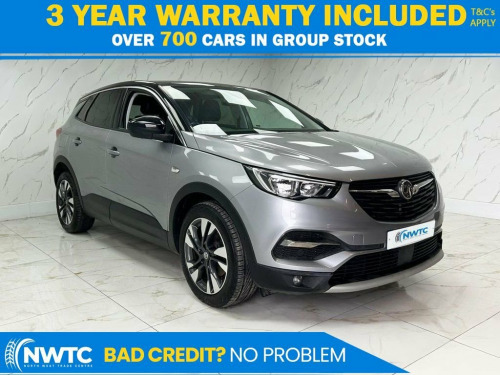 Vauxhall Grandland X  1.2 Turbo Sport Nav SUV 5dr Petrol Manual Euro 6 ( 