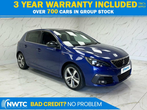 Peugeot 308  1.2 PureTech GPF GT Line Hatchback 5dr Petrol Manu 