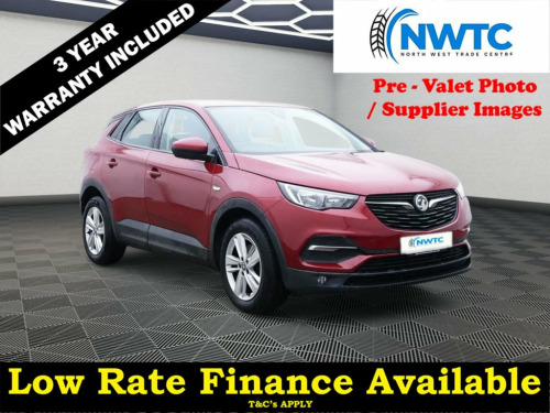 Vauxhall Grandland X  1.2 Turbo GPF SE SUV 5dr Petrol Manual Euro 6 (s/s