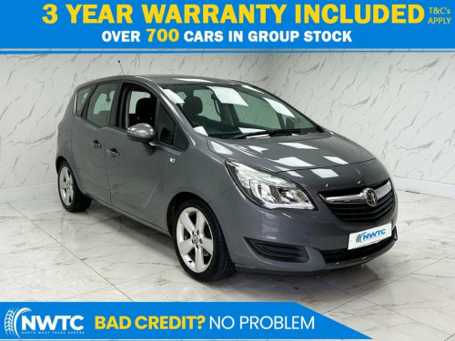Vauxhall Meriva  1.4i Exclusiv MPV 5dr Petrol Manual Euro 6 (100 ps 