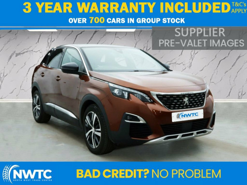 Peugeot 3008 Crossover  1.6 BlueHDi GT Line SUV 5dr Diesel Manual Euro 6 (