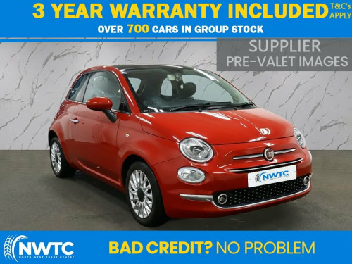 Fiat 500  1.2 Lounge Hatchback 3dr Petrol Manual Euro 6 (s/s 