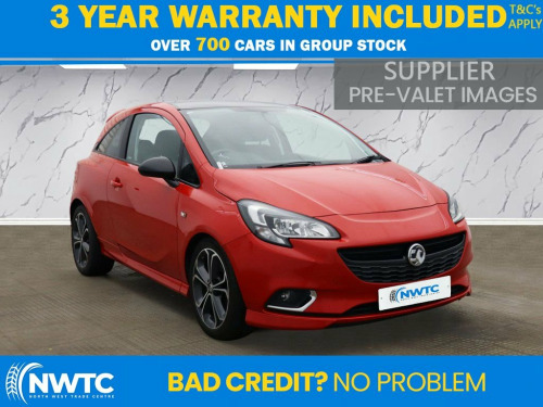 Vauxhall Corsa  1.4i Turbo Red Edition Hatchback 3dr Petrol Manual 