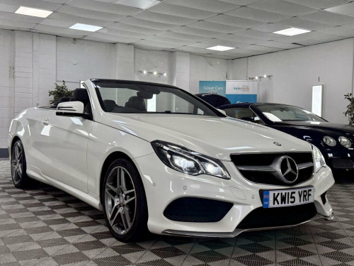 Mercedes-Benz E-Class E220 2.1 E220 BlueTEC AMG Line Cabriolet 2dr Diesel G-T