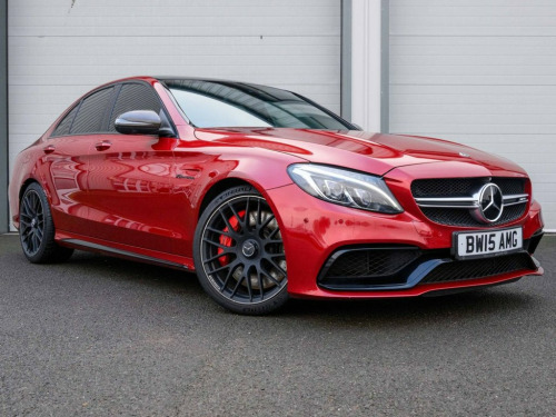 Mercedes-Benz C-Class  4.0 C63 V8 BiTurbo AMG S Saloon 4dr Petrol SpdS MC 